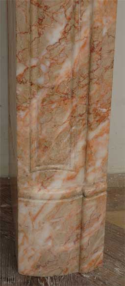 Мраморный камин в стиле Людовика XV.-6