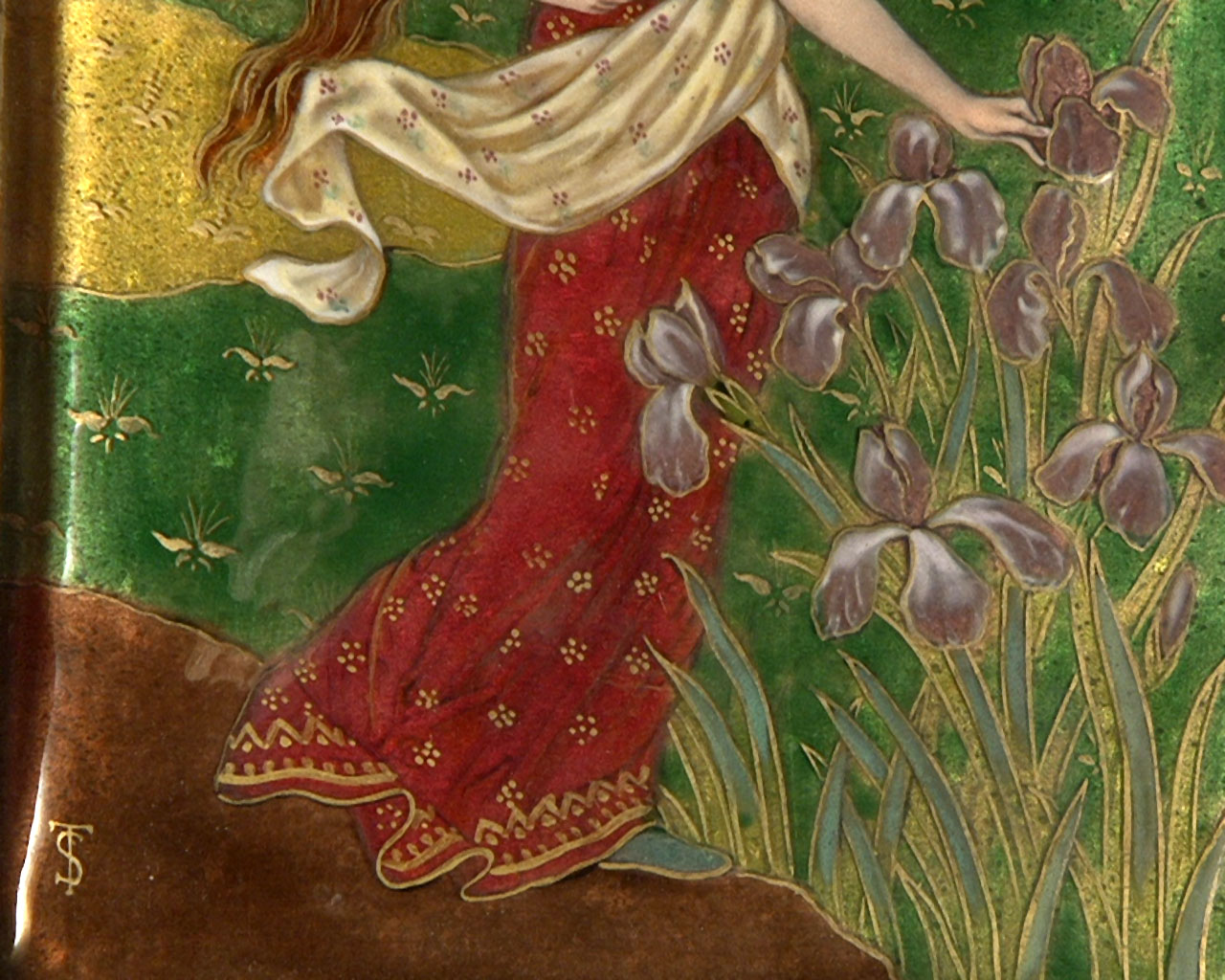 Теофиль СУАЭ (1853 - 1940) и Эжен ГРАССЕТ (1845 - 1917), Весна Теофиль СУАЭ (1853 - 1940) и Эжен ГРАССЕТ (1845 - 1917), Весна-3