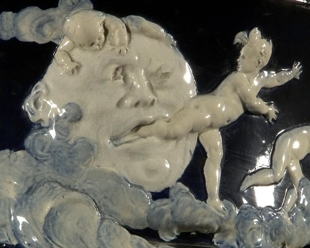 ЛУИ РОБЕРТ КАРРЬЕР-БЕЛЛЕЗ (1848-1913) ФАЯНСОВЫЕ МАСТЕРСКИЕ ШУАЗИ-ЛЕ-РУА (1863 – 1938) « УРАНИЯ » (1902) ЛУИ РОБЕРТ КАРРЬЕР-БЕЛЛЕЗ (1848-1913) ФАЯНСОВЫЕ МАСТЕРСКИЕ ШУАЗИ-ЛЕ-РУА (1863 – 1938) « УРАНИЯ » (1902)-3