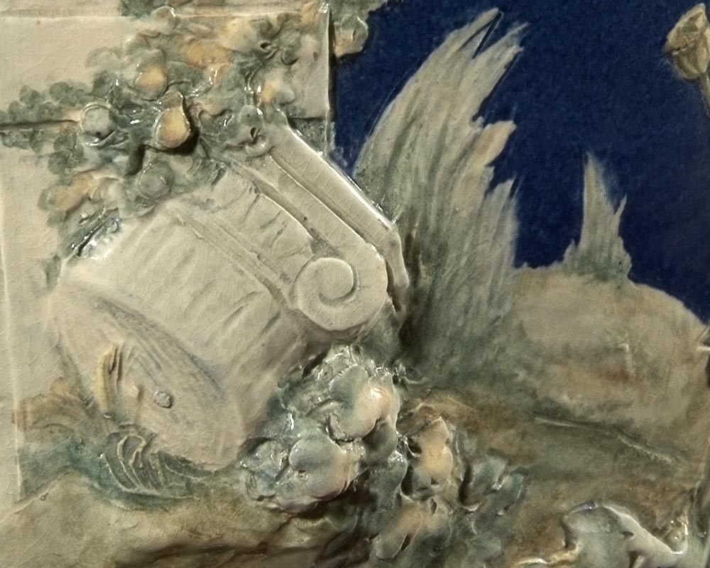 ЛУИ РОБЕРТ КАРРЬЕР-БЕЛЛЕЗ (1848-1913) ФАЯНСОВЫЕ МАСТЕРСКИЕ ШУАЗИ-ЛЕ-РУА (1863 – 1938) « УРАНИЯ » (1902) ЛУИ РОБЕРТ КАРРЬЕР-БЕЛЛЕЗ (1848-1913) ФАЯНСОВЫЕ МАСТЕРСКИЕ ШУАЗИ-ЛЕ-РУА (1863 – 1938) « УРАНИЯ » (1902)-8