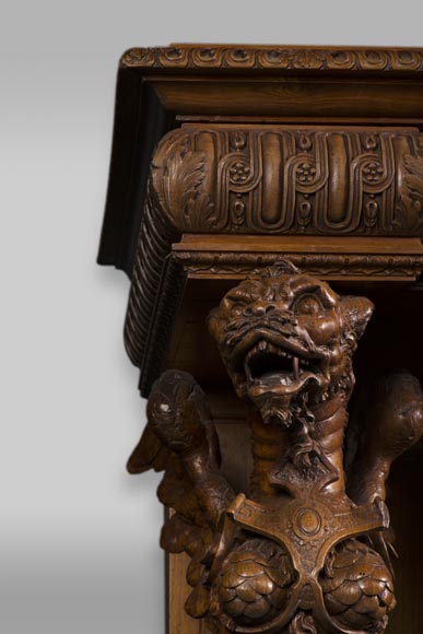 МОИС МИКЕЛАНЖЕЛО ГУГЕНХЕЙМ  (1837 – 1910), Сервировочный столик МОИС МИКЕЛАНЖЕЛО ГУГЕНХЕЙМ  (1837 – 1910), Сервировочный столик-4