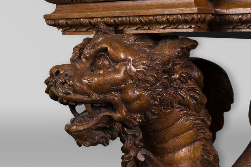 МОИС МИКЕЛАНЖЕЛО ГУГЕНХЕЙМ  (1837 – 1910), Сервировочный столик МОИС МИКЕЛАНЖЕЛО ГУГЕНХЕЙМ  (1837 – 1910), Сервировочный столик-6