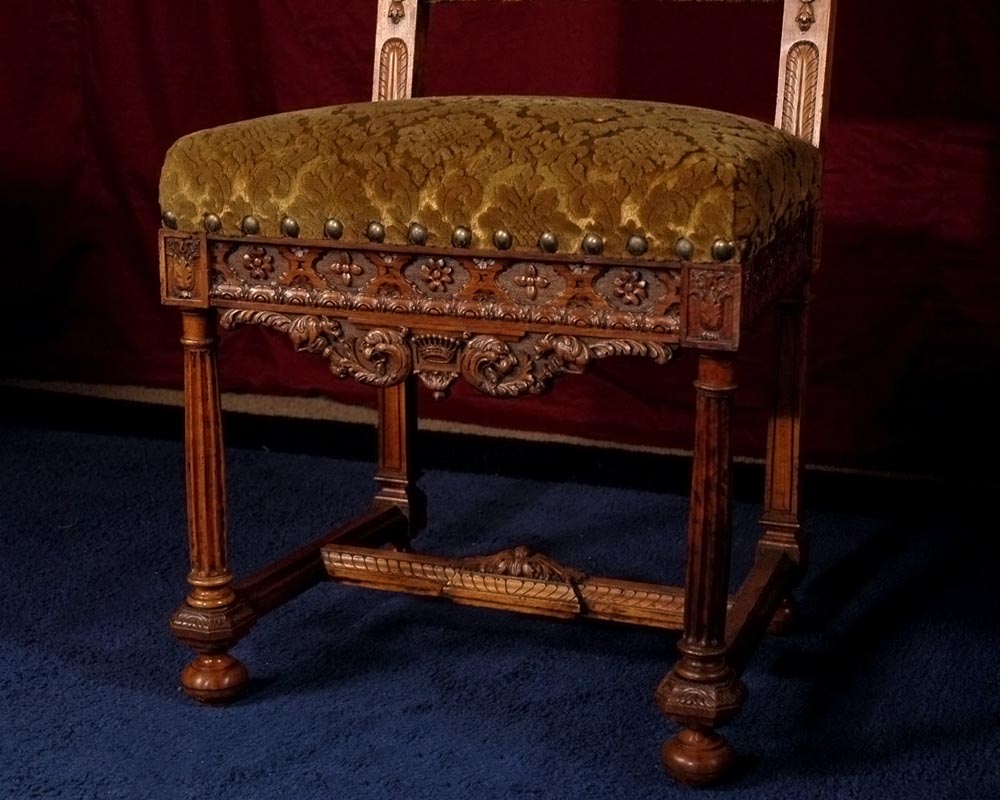 МОИС МИКЕЛАНЖЕЛО ГУГЕНХЕЙМ (1837 – 1910), Два кресла и четыре стула МОИС МИКЕЛАНЖЕЛО ГУГЕНХЕЙМ (1837 – 1910), Два кресла и четыре стула-6