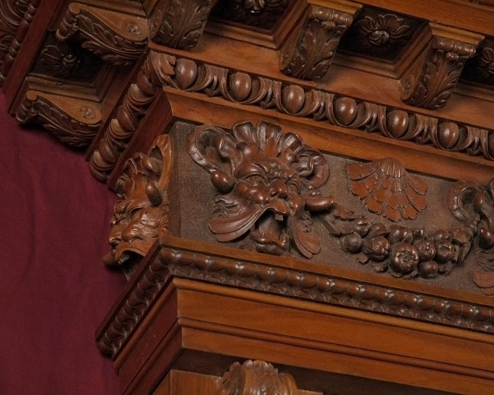 МОИС МИКЕЛАНЖЕЛО ГУГЕНХЕЙМ  (1837 – 1910), Большое зеркало МОИС МИКЕЛАНЖЕЛО ГУГЕНХЕЙМ  (1837 – 1910), Большое зеркало-6