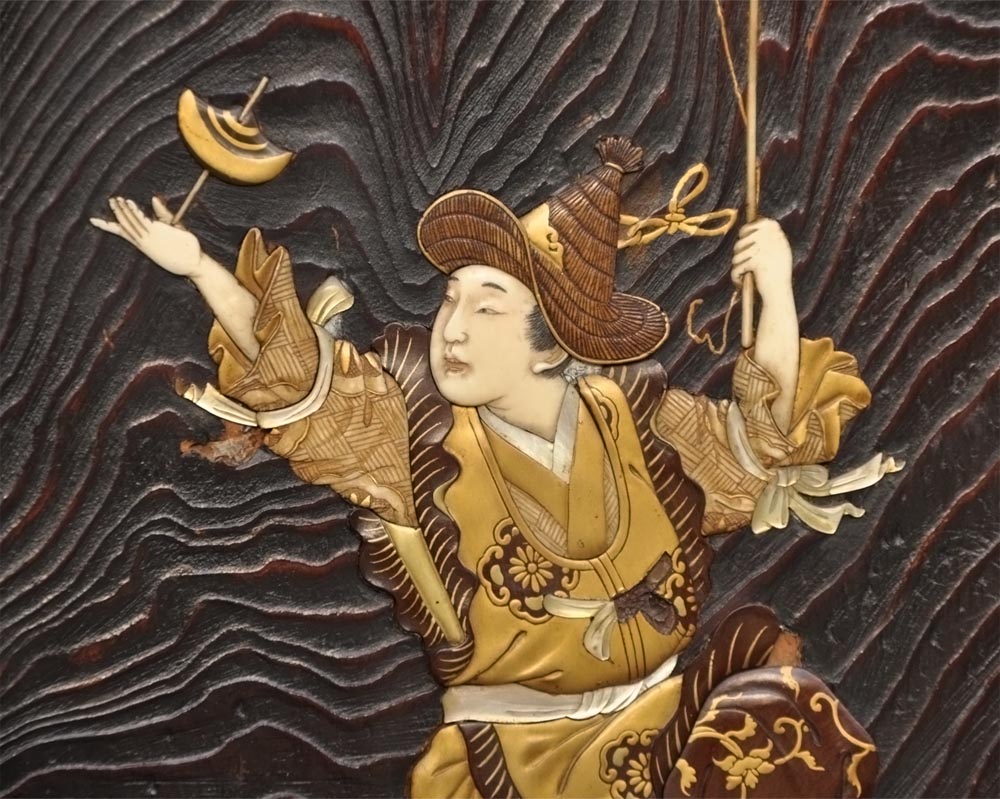 Габриель ВИАРДО,  Японский шкаф-кабинет « Цирковые игры». Габриель ВИАРДО,  Японский шкаф-кабинет « Цирковые игры».-10