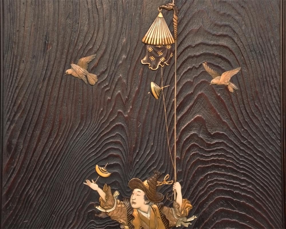 Габриель ВИАРДО,  Японский шкаф-кабинет « Цирковые игры». Габриель ВИАРДО,  Японский шкаф-кабинет « Цирковые игры».-11