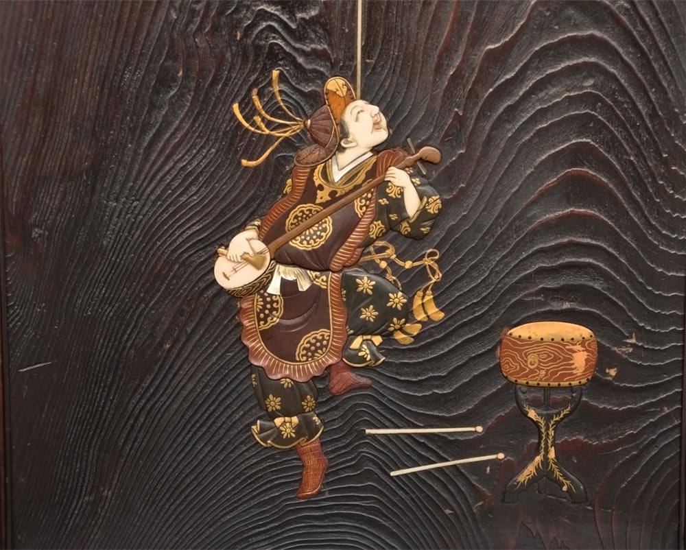 Габриель ВИАРДО,  Японский шкаф-кабинет « Цирковые игры». Габриель ВИАРДО,  Японский шкаф-кабинет « Цирковые игры».-12