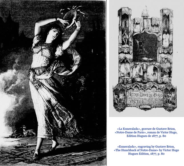 Виктор ЭМОН, скульптор – «Эсмеральда», бюро в Неоготическом стиле из скульптурного орехового дерева.  Виктор ЭМОН, скульптор – «Эсмеральда», бюро в Неоготическом стиле из скульптурного орехового дерева. -8