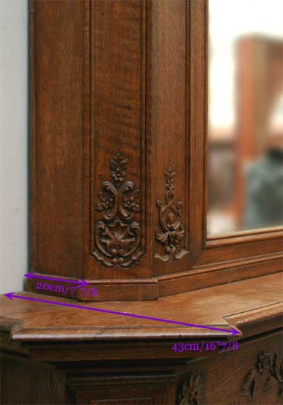 Деревянный камин, может составить пару с № 510 Деревянный камин, может составить пару с № 510-7