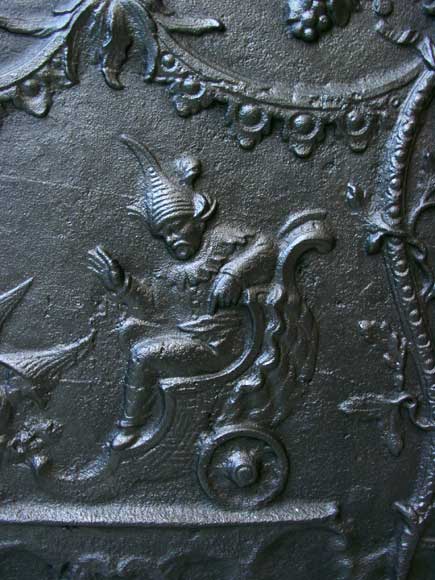 Каминная решетка с китайским орнаментом Каминная решетка с китайским орнаментом-4