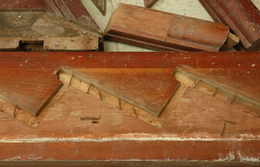 Лестница из акажу конца 19 века. Лестница из акажу конца 19 века.-15