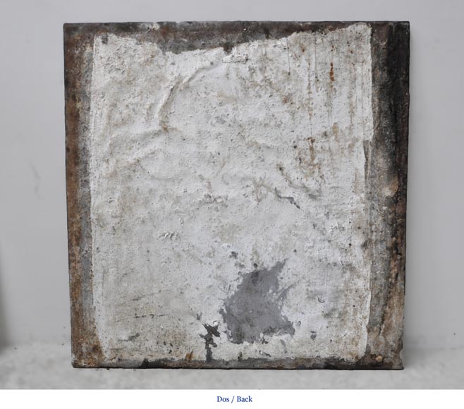 «Охотники», каминная плита 18 века. «Охотники», каминная плита 18 века.-6