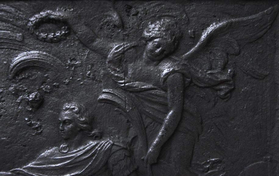 «Государь», старинная каминная плита 18 века. «Государь», старинная каминная плита 18 века.-3