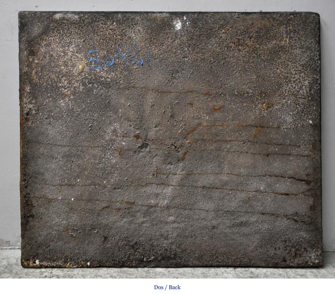 «Государь», старинная каминная плита 18 века. «Государь», старинная каминная плита 18 века.-5