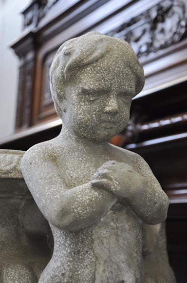 Луи ЛОНАТИ, пара чаш, украшенных тритонами и фавнами, на оригинальных подставках. Луи ЛОНАТИ, пара чаш, украшенных тритонами и фавнами, на оригинальных подставках.-8