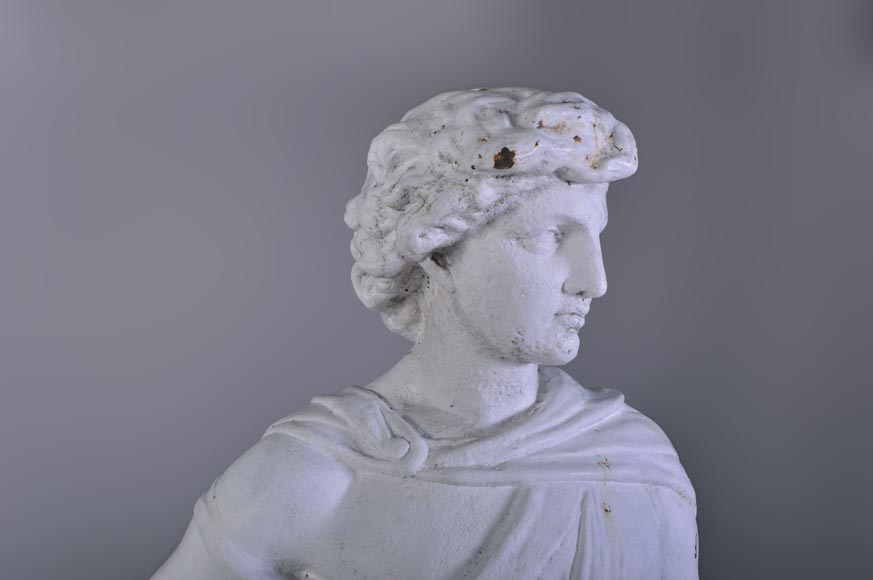 Матюрин МОРО (1822 – 1912) (предположительно работы). Кузнец. Чугунная статуя по модели литейной мастерской Валь дОсн. Матюрин МОРО (1822 – 1912) (предположительно работы). Кузнец. Чугунная статуя по модели литейной мастерской Валь дОсн.-3