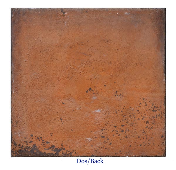 «Крымская битва», старинная каминная плита. «Крымская битва», старинная каминная плита.-6