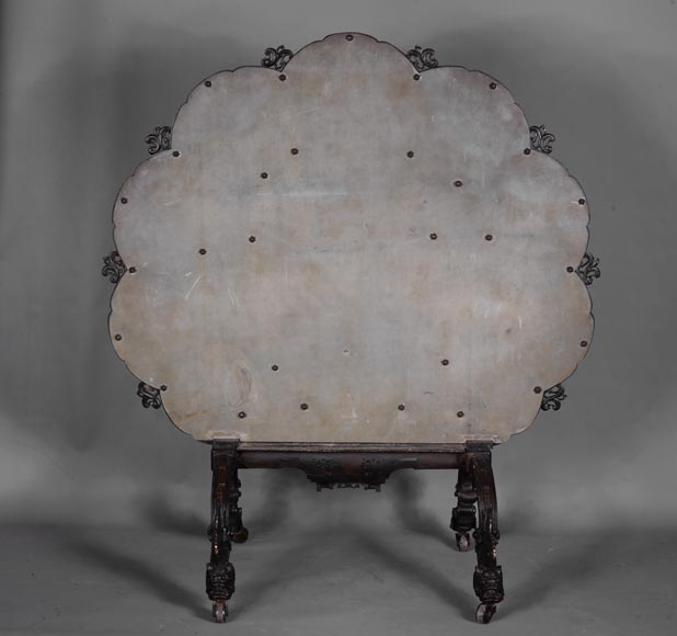 Мезон МАРНИАК (Maison MARNYHAC) (приписано работе) - Редкий старинный защитный экран камина в китайском стиле, изготовленный из бронзы с коричневой патиной, вторая половина 19 века. Мезон МАРНИАК (Maison MARNYHAC) (приписано работе) - Редкий старинный защитный экран камина в китайском стиле, изготовленный из бронзы с коричневой патиной, вторая половина 19 века.-10