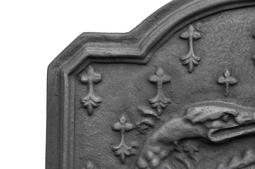 Каминная плита, украшенная Саламандрой Франциска I. Каминная плита, украшенная Саламандрой Франциска I.-2