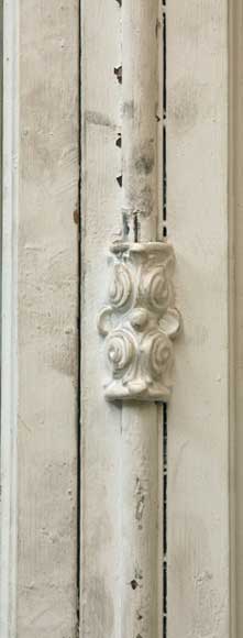 Деревянное  окно с витражами эпохи Реставрации. Деревянное  окно с витражами эпохи Реставрации.-2