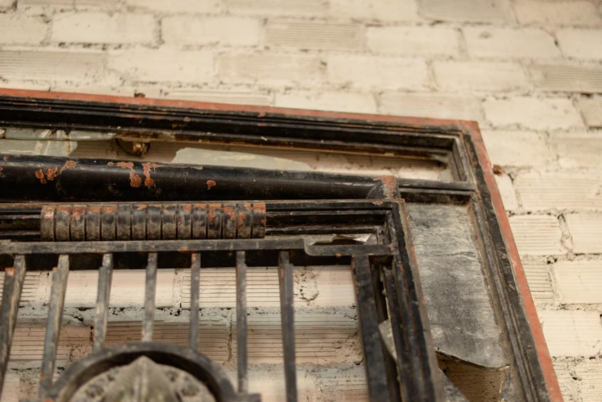 ПУАЛЕРА Жильбер – Пара дверей и перила в стиле Ар-деко, изготовленные из кованого железа и бронзы, 1936 год. ПУАЛЕРА Жильбер – Пара дверей и перила в стиле Ар-деко, изготовленные из кованого железа и бронзы, 1936 год.-12