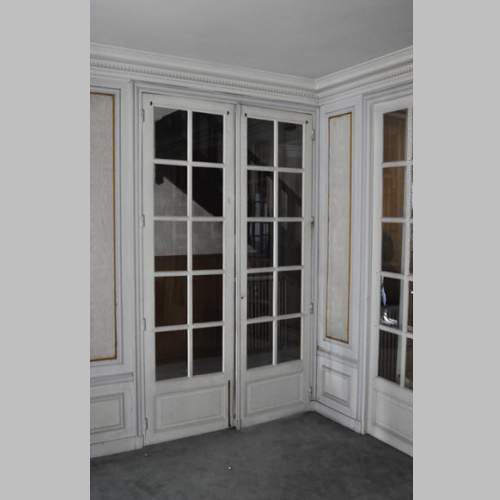 Четыре межкомнатные двустворчатые двери, 1930 годы.