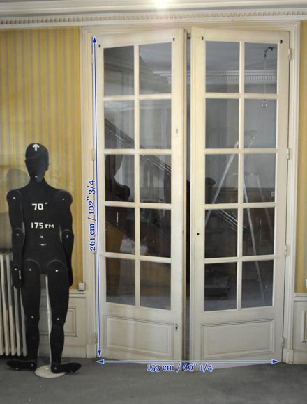 Четыре межкомнатные двустворчатые двери, 1930 годы. Четыре межкомнатные двустворчатые двери, 1930 годы.-12