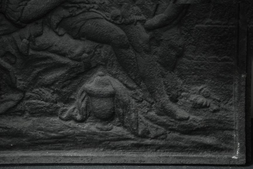 «Венера за утренним туалетом», старинная каминная плита в стиле Людовика XV, выполненная по картине Шарля-Жозефа Натуара, 18 век. «Венера за утренним туалетом», старинная каминная плита в стиле Людовика XV, выполненная по картине Шарля-Жозефа Натуара, 18 век.-5