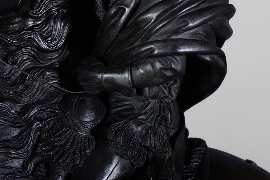 Жан-Франсуа ГЕШТЕР (приписано работе) – «Бонапарт на перевале Сен-Бернар», большая бронзовая скульптура. Жан-Франсуа ГЕШТЕР (приписано работе) – «Бонапарт на перевале Сен-Бернар», большая бронзовая скульптура.-4