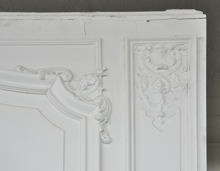 Большое старинное трюмо в стиле эпохи Регентства, украшенное Амурчиками, играющими в зарослях винограда. Большое старинное трюмо в стиле эпохи Регентства, украшенное Амурчиками, играющими в зарослях винограда.-6