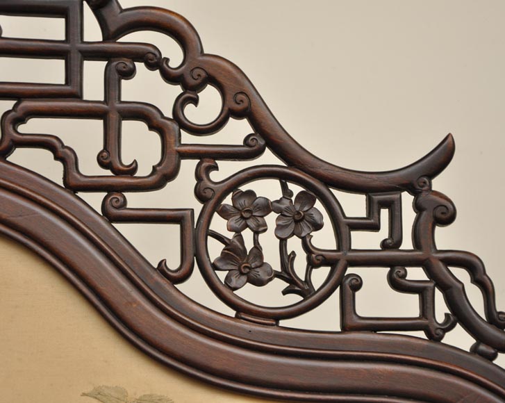 ПЕРРЕ и ВИБЕР  (приписано работе) -  Японская ширма из вышитого шёлка ПЕРРЕ и ВИБЕР  (приписано работе) -  Японская ширма из вышитого шёлка-3