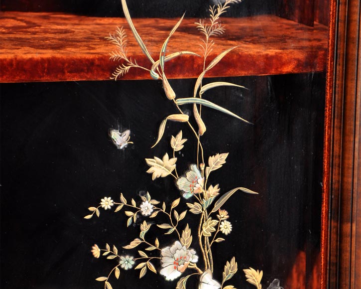 Мебель в дальневосточном стиле, Французская работа конца 19го века. Мебель в дальневосточном стиле, Французская работа конца 19го века.-3