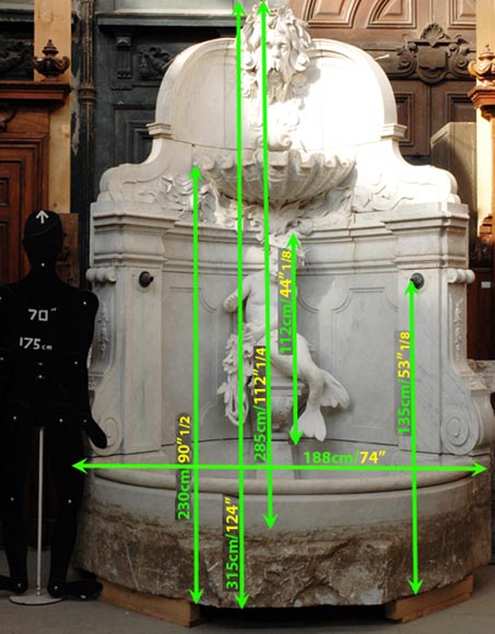 Величественный камин «Ребенок-русалка и бог-река» Величественный камин «Ребенок-русалка и бог-река»-19