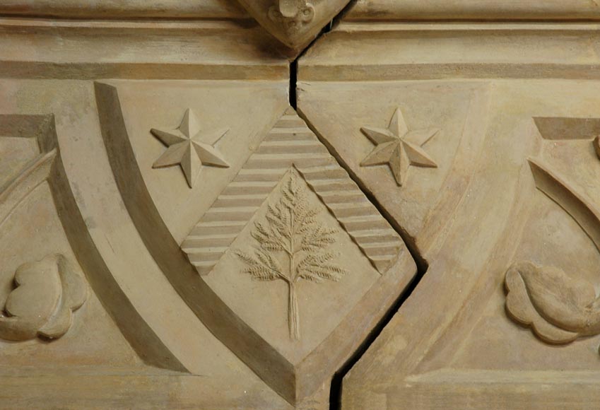 Камин из терракоты. Камин из терракоты.-3