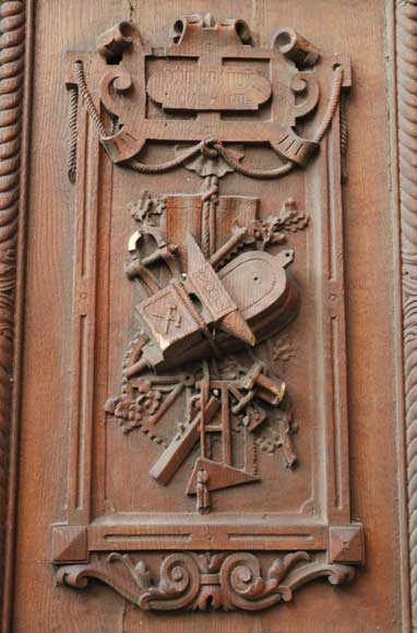 Дубовая дверь. Дубовая дверь.-7