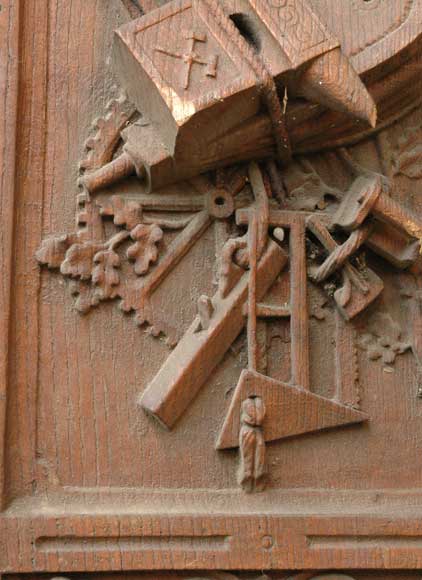 Дубовая дверь. Дубовая дверь.-8