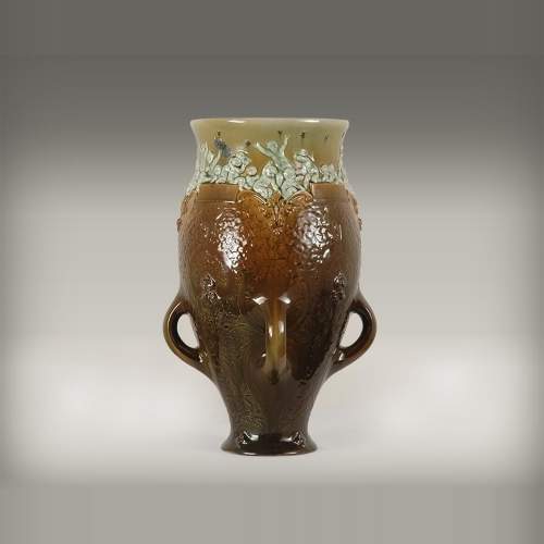 ЛУИ РОБЕРТ КАРРЬЕР-БЕЛЛЕЗ, ФАЯНСОВЫЕ МАСТЕРСКИЕ ШУАЗИ-ЛЕ-РУА,  « Дети и бабочки »