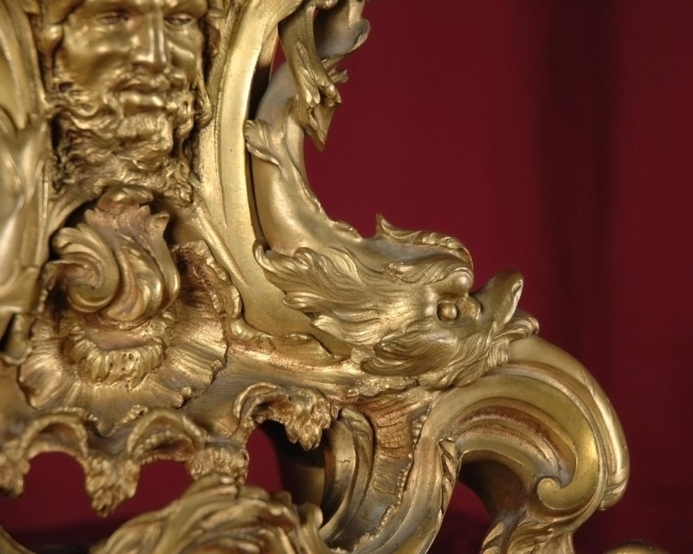 ЛЕОН МЕССАЖЕ (8 марта1842 – 16 мая 1901 ?),  Часы с Амуром  ЛЕОН МЕССАЖЕ (8 марта1842 – 16 мая 1901 ?),  Часы с Амуром -6