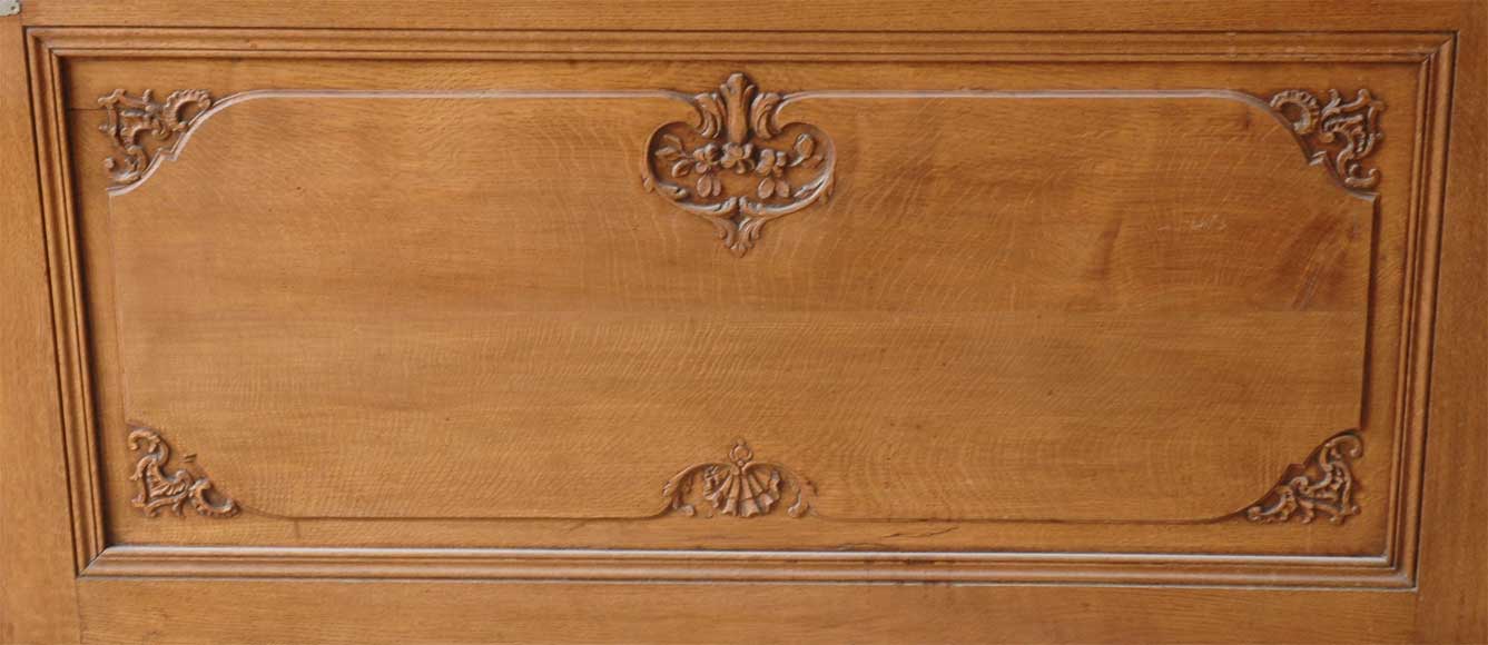 Деревянный декор комнаты в стиле Людовика XV, изготовленный в начале 20го века из дуба. Деревянный декор комнаты в стиле Людовика XV, изготовленный в начале 20го века из дуба.-6