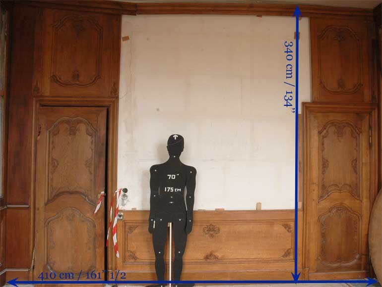 Деревянный декор комнаты в стиле Людовика XV, изготовленный в начале 20го века из дуба. Деревянный декор комнаты в стиле Людовика XV, изготовленный в начале 20го века из дуба.-8