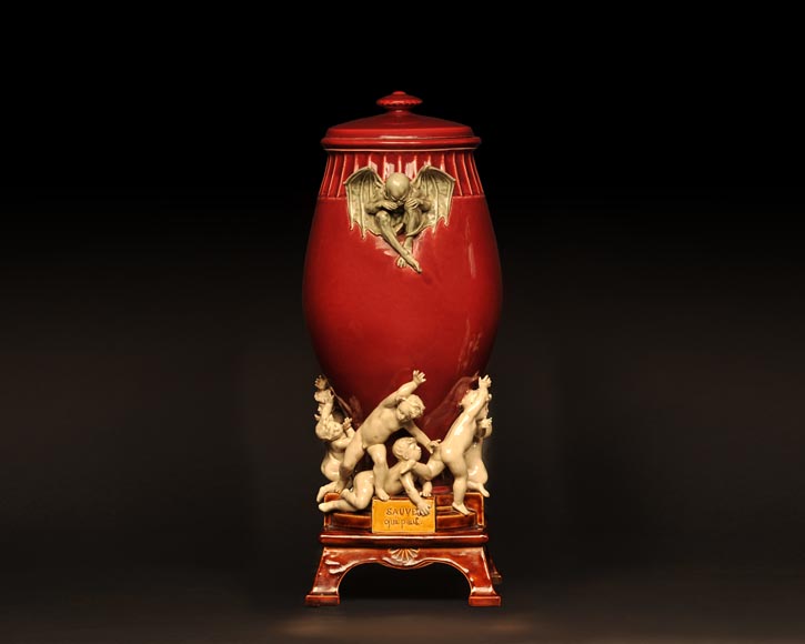 ЛУИ РОБЕРТ КАРРЬЕР-БЕЛЛЕЗ (1848-1913) ФАЯНСОВЫЕ МАСТЕРСКИЕ ШУАЗИ-ЛЕ-РУА (1863–1938) «Спасайся, кто может!»  ЛУИ РОБЕРТ КАРРЬЕР-БЕЛЛЕЗ (1848-1913) ФАЯНСОВЫЕ МАСТЕРСКИЕ ШУАЗИ-ЛЕ-РУА (1863–1938) «Спасайся, кто может!» -0