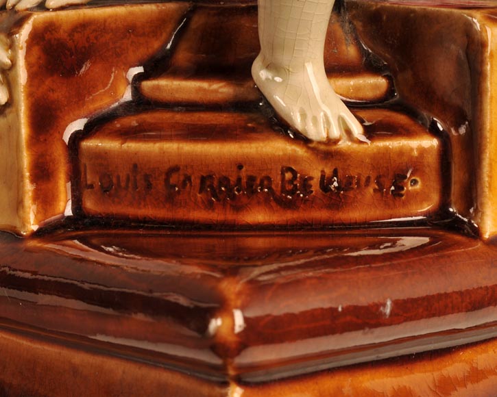 ЛУИ РОБЕРТ КАРРЬЕР-БЕЛЛЕЗ (1848-1913) ФАЯНСОВЫЕ МАСТЕРСКИЕ ШУАЗИ-ЛЕ-РУА (1863–1938) «Спасайся, кто может!»  ЛУИ РОБЕРТ КАРРЬЕР-БЕЛЛЕЗ (1848-1913) ФАЯНСОВЫЕ МАСТЕРСКИЕ ШУАЗИ-ЛЕ-РУА (1863–1938) «Спасайся, кто может!» -6