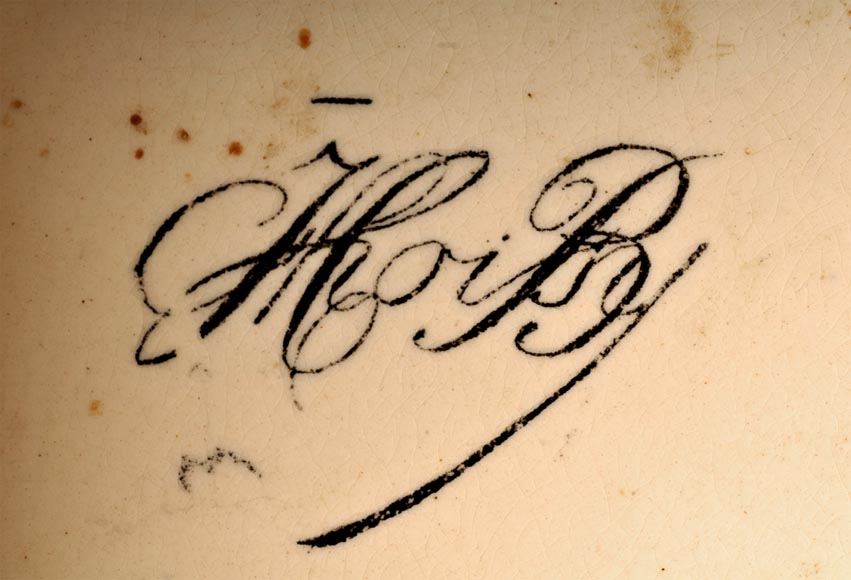 ЛУИ РОБЕРТ КАРРЬЕР-БЕЛЛЕЗ (1848-1913) ФАЯНСОВЫЕ МАСТЕРСКИЕ ШУАЗИ-ЛЕ-РУА (1863–1938) «Спасайся, кто может!»  ЛУИ РОБЕРТ КАРРЬЕР-БЕЛЛЕЗ (1848-1913) ФАЯНСОВЫЕ МАСТЕРСКИЕ ШУАЗИ-ЛЕ-РУА (1863–1938) «Спасайся, кто может!» -7