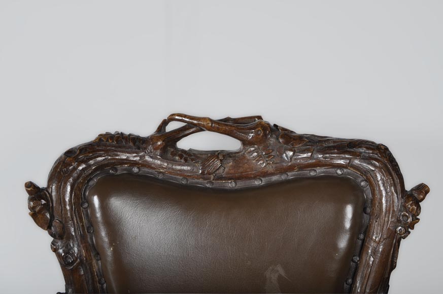 Матью (1815-1889) и Виллем (1816-1881) ХОРРИКС (предположительно работы). Большая столовая в стиле «Черный лес». Матью (1815-1889) и Виллем (1816-1881) ХОРРИКС (предположительно работы). Большая столовая в стиле «Черный лес».-5