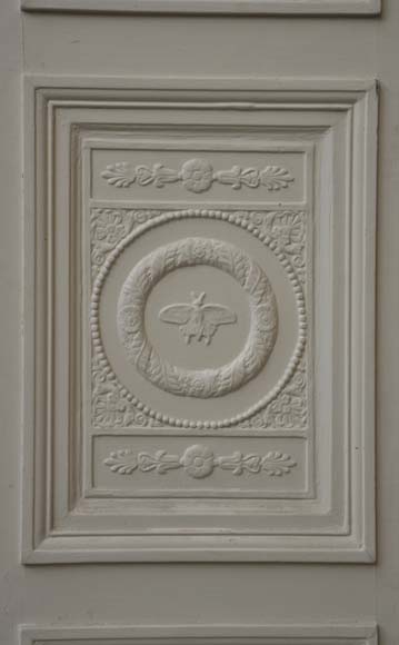 Двустворчатая дверь в стиле Неоклассицизма по рисунку Персье и Фонтена. Двустворчатая дверь в стиле Неоклассицизма по рисунку Персье и Фонтена.-2