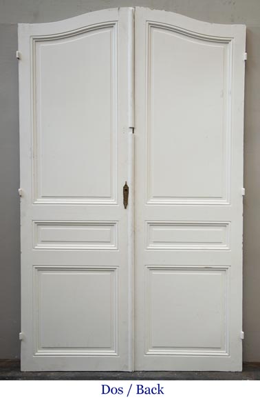 Две двустворчатые двери с зеркалами.  Две двустворчатые двери с зеркалами. -6