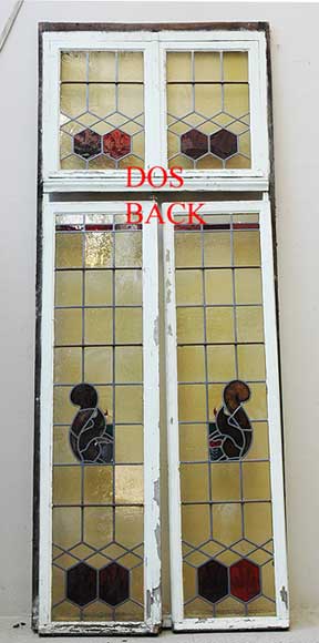 Витражи с белками. Витражи с белками.-2