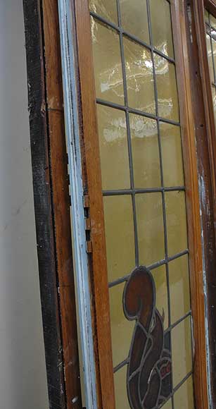 Витражи с белками. Витражи с белками.-10