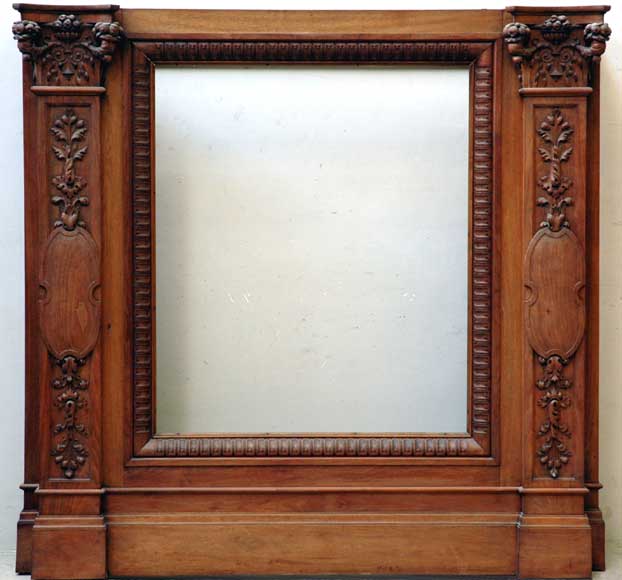 Камин с трюмо из акажу Камин с трюмо из акажу-2