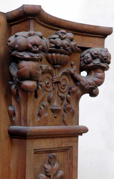 Камин с трюмо из акажу Камин с трюмо из акажу-4